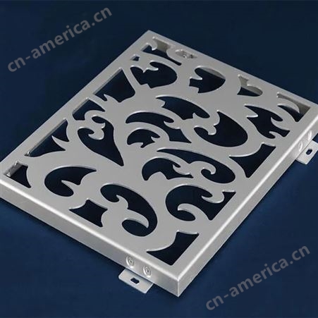 雕花冲孔铝单板 镂空铝板造型 铝幕墙外墙装饰铝扣板定制