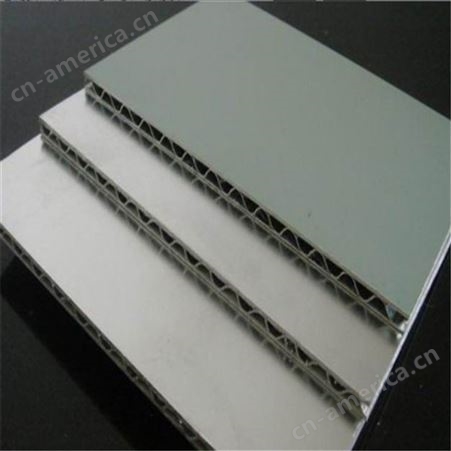 洛思隆氟碳铝蜂窝板商场外墙铝合金保暖隔热板